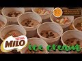 MILO ICE CREAM | How To Make Easy 3-ingredient No Churn Ice Cream | Ep.17 | Mortar & Pastry