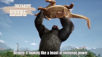 Kong VS T-Rex, who will win? QM310 EN 1920x1080 voice  ED011