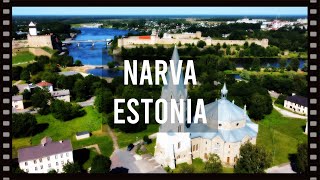 Beautiful Estonia Narva Cinematic Drone Video