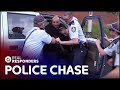 Police Officers Use Force To Restrain Suspected | Beach Cops | Real Responders