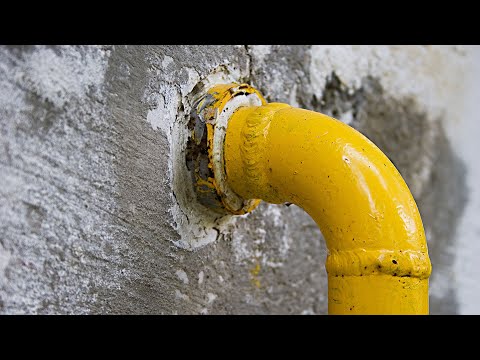 Video: Können Gasleitungen in Wände gejagt werden?
