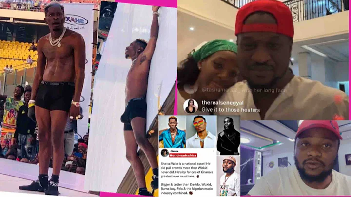 Shatta Wale Goes Naaked | Psquare Paul Okoye | Bur...