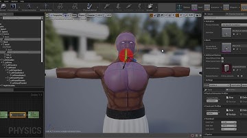 UE4 - PhysicsAsset / Constraint / Tutorial