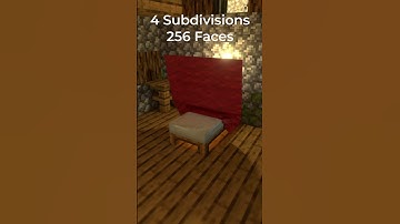 Satisfying Minecraft Bed Cloth Simulation 🛏️😴 #shorts