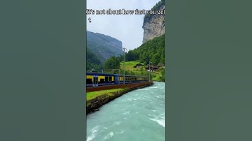 Slow Progress is Still Progress 🌿 | Peaceful Nature + Train View #shorts #motivation #naturelovers