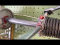 Garage door spring replacement tutorial filmed at our parts store