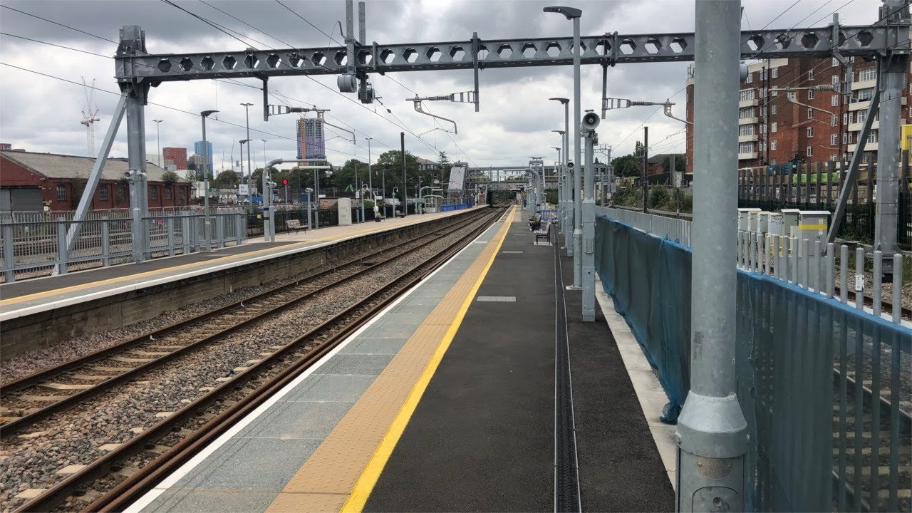 Great Western Railway, TFL Rail and Heathrow Express Trains at Acton Main Line on October 5th 2019