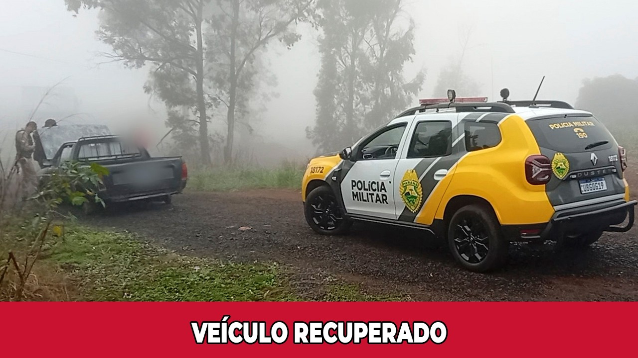 VEÍCULO FURTADO EM CAMBIRA É LOCALIZADO DEPENADO EM APUCARANA