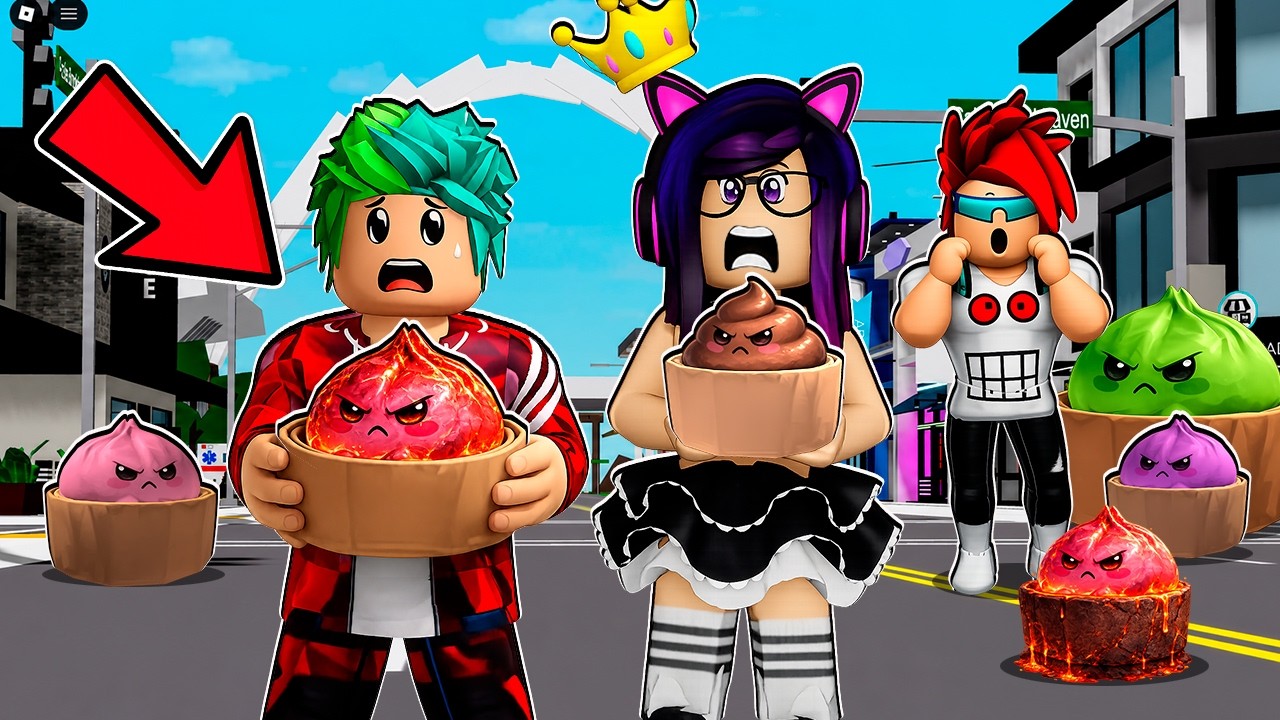 Encontramos el MUNDO de DUMPLING SQUISHY en BROOKHAVEN ROBLOX | Kori