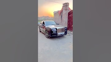 rolls royce car in Pakistan village video 😂 #shortsvideo