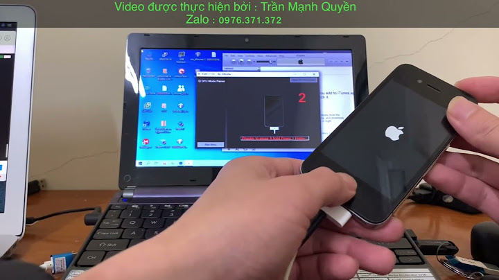 Hướng dẫn hạ ios 7.1.2 xuống 6.1.3 cho iphone 4