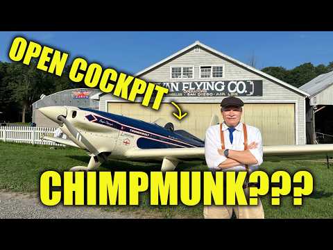 OPEN COCKPIT SUPER CHIPMUNK??? - YouTube