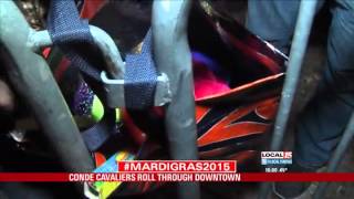 Conde Cavaliers Roll in Downtown Mobile
