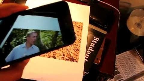 Qualcomm Augmented Reality Demo