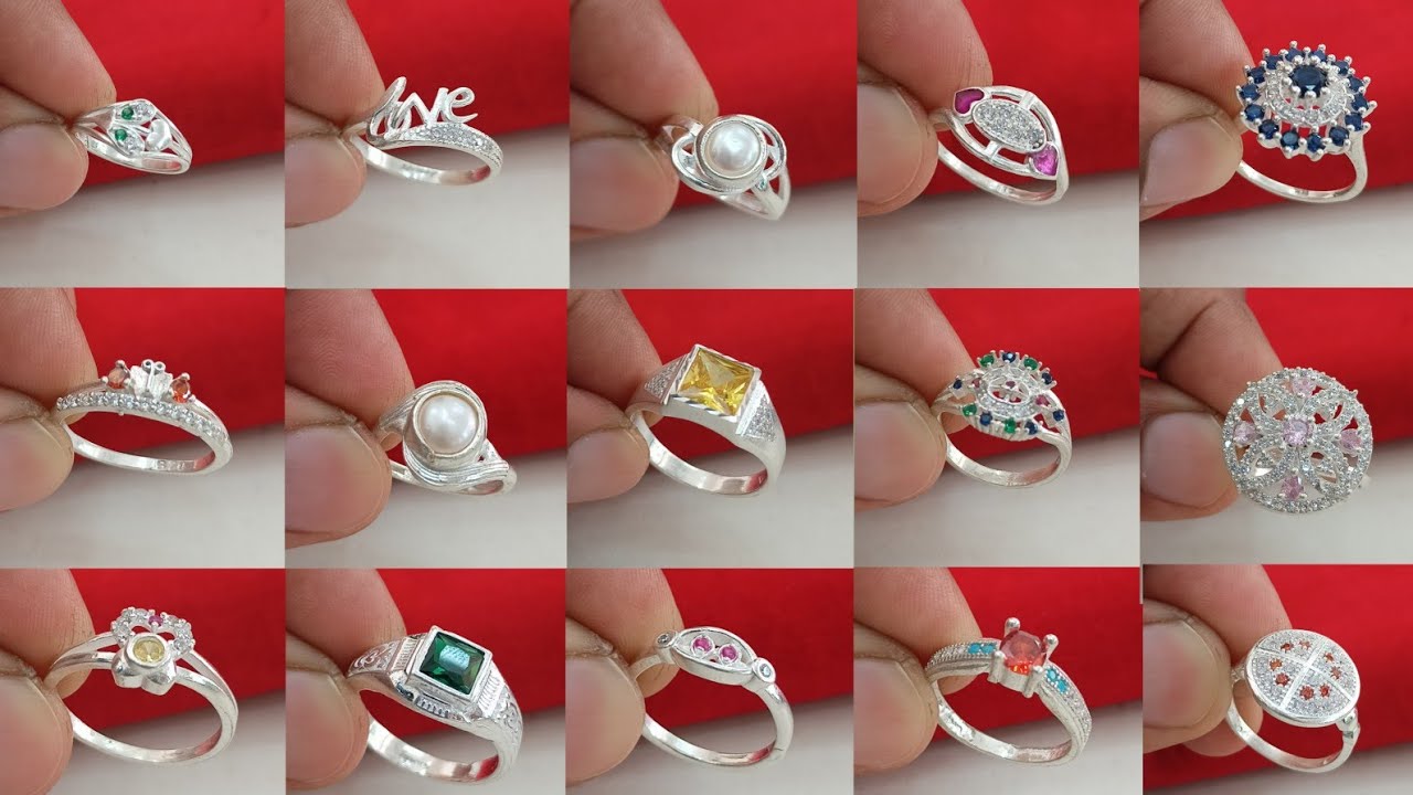 2025 की चांदी अंगुठी की बहुत ही नया डिजाइन New Silver Ladies Special Ring Designs With Price