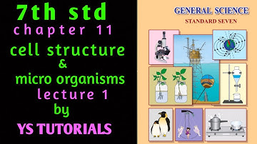 7th std Chapter 11| Cell Structure & Micro Organisms | Lecture 1 by YS TUTORIALS Maharastra board