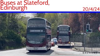 Buses at Slateford Station, Edinburgh • Bus Vlog 20/4/24