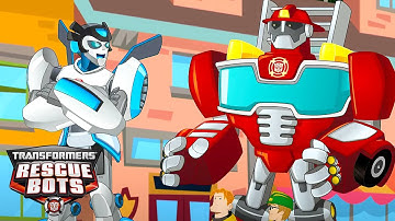 Quickshadow & Heatwave | Transformers: Rescue Bots | Kids Cartoon | Transformers Junior