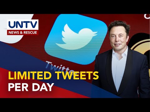 Elon Musk sets Twitter limit to combat data scraping, system manipulation