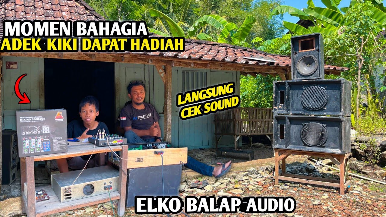 Penuh dengan bahagia ‼️ Adek kiki ELKO BALAP audio dapat hadiah dari mas nuri sukoharjo