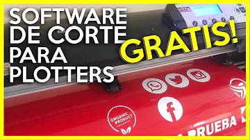 ¿Qué programa se usa para plotter de corte?