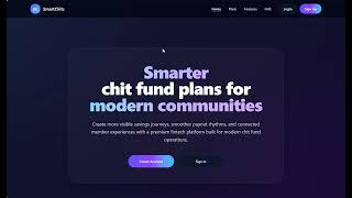 SmartChits: Full-Stack Real-Time Chit Fund Management System