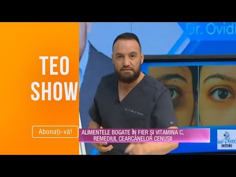 Teo Show (09.07.2019) - Pungile sub ochi indica afectiunile renale si alergiile! Cum le combatem?