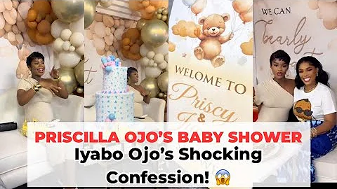 Iyabo Ojo shocking confession at Priscilla Ojo baby shower in Canada😱