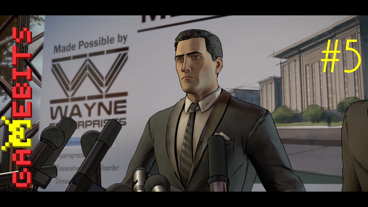 Batman The Telltale Series 5 Press Conference Simulator Let s Play YouTube