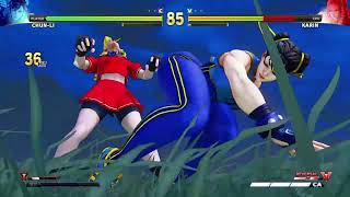 Street Fighter V Chun - Li Vs Karin