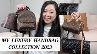 MY ENTIRE LUXURY HANDBAG COLLECTION 2023 | LOUIS VUITTON, PRADA, CHANEL, YSL & MORE | PURSE PEACE?