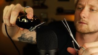 ASMR Fast Haircut and Shave Sounds For Sleep and Relaxation