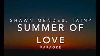 Karaoke | Summer Of Love - Shawn Mendes Tainy | Music Leaks