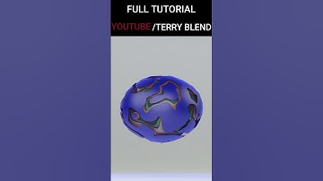 Abstract Procedural Sphere Animation in Blender #shorts #blender #satisfying #animation