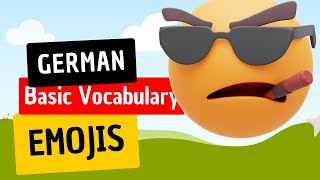 15 German Emojies Vocabulary Words Spoken By Native Speaker - Emojis