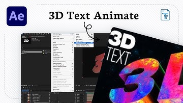 How to create 3D text in After Effects (Perspective Shift)