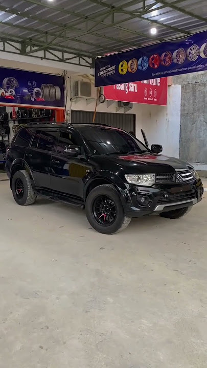 Per ceper pajero pake lowering kit hsr wheel #hsrwheel #pajero #perceper