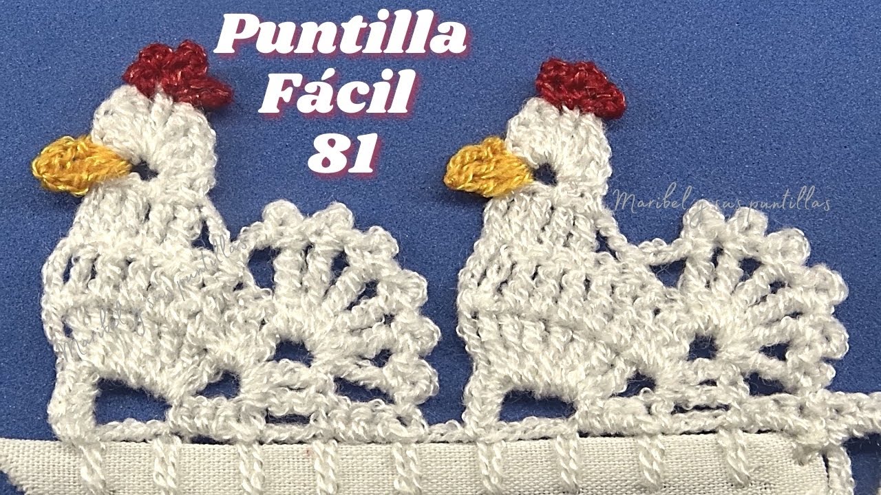 PUNTILLA FÁCIL #81 | 🐓 GALLINITAS 🐓