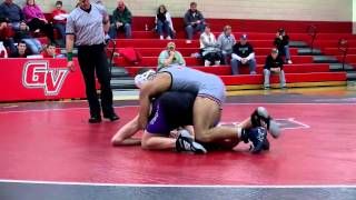 Grand View vs. Waldorf wrestling