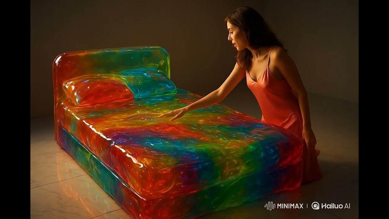 ODLY SATISFYING JELLY BED