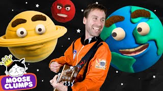 Planets Song | Learn the Solar System with Mooseclumps | Educational Songs for Kids