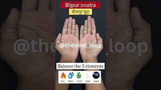 Bijpur Mudra – Balance the 5 Elements of Nature 🌍🔥💨💧 | Unlock Ultimate Harmony! #balance #panchtatva