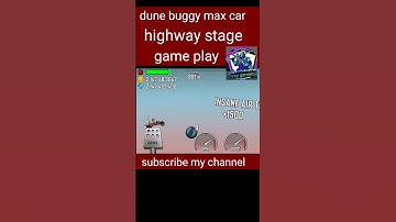 dune buggy Max 😱😨car highway stage game play #shorts #short #hillclimbracing #hillclimb #racinggames