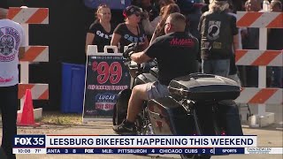 Bikers flocking to Leesburg Bikefest this weekend