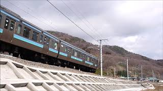 211系2000番台N611編成試運転