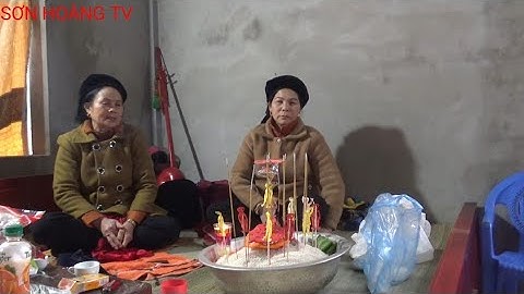 Hát then lạng Sơn làm then giải hạn cắt cầu làm lễ cực hay tại Tân Hoa Lục Ngạn Bắc Giang p12