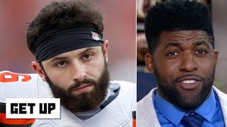 Baker Mayfield begging fans to be quiet while on offense is hilarious -Emmanuel Acho | Get Up