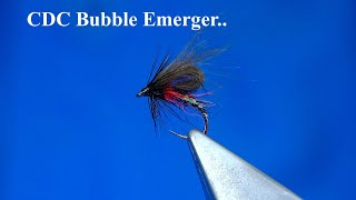 Tying an Original CDC Bubble Emerger Flies by Davie McPhail