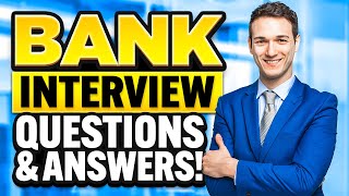 BANK Interview Questions &amp; ANSWERS! (How to PREPARE for a BANKING JOB INTERVIEW!)
