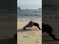 Surya Namaskar #yoga #suryanamaskar #yogapractice #fitnessmotivation #yogaonthebeach #sunsalutation